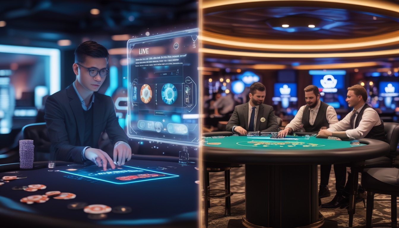 Apa Saja Perbedaan Utama Antara Poker Online dan Live Poker di Era 2026? Temukan Perbedaannya di Sini